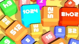 2048 3D Cubes! - Merge Colorful Cubes | Math Numbers Puzzle Games, Reach 256,512,1024,2048,4k,8k screenshot 3