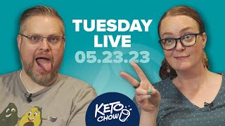 Keto Q&A | Mix Keto Chow like a Pro | Soda colors bring happiness | Tuesday Live | May 23, 2023