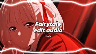 Fairytale - alexander rybak (edit audio)