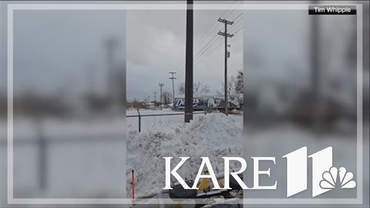 Train plows into semi stuck on tracks in Pennsylvania - YouTube