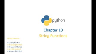 Python String Functions(Eng)