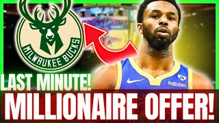 ✅🏀SHOCKING MOVEMENT! Andrew Wiggins MAY SIGN SURPRISE CONTRACT WITH BUCKS! TODAY'S BUCKS NEWS!