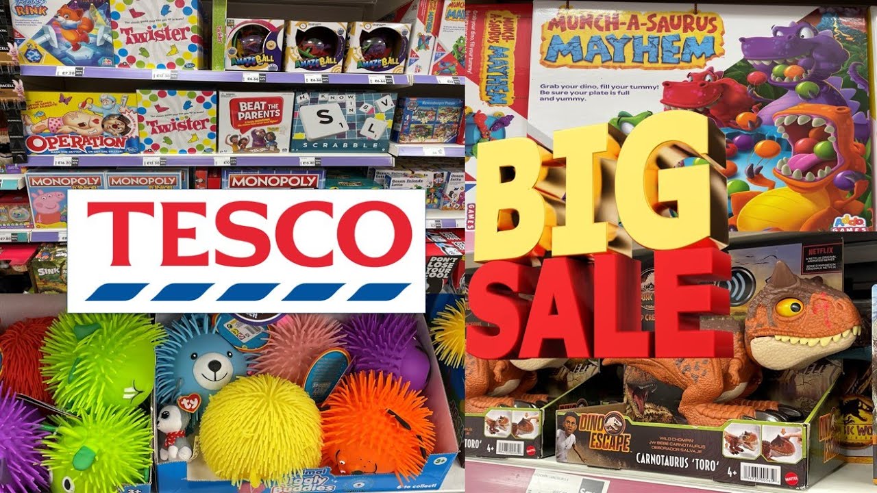The BIG TESCO SALE of KIDS TOYS UP TO 70 OFF! Come SHOP with me VLOG