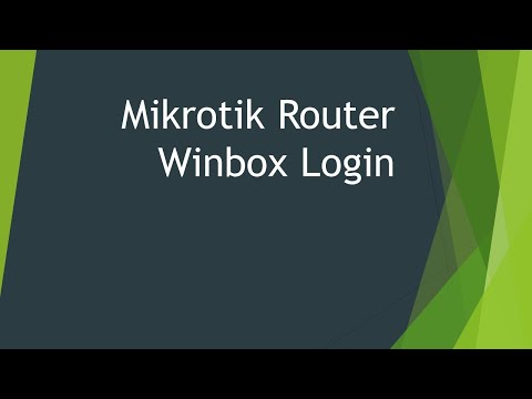 Mikrotik Router - How to login through Winbox | J Random Bytes - jrandombytes