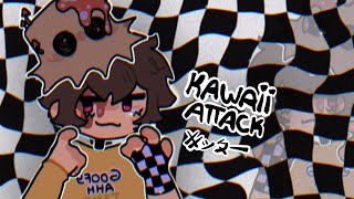 Kawaii Attack || Animation Meme || 1k+ Special (FlipaClip)