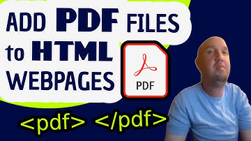 How to Add PDF Files to HTML Web Pages Using PDF JS Library  | PDF Viewer