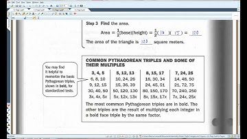 7.1 Apply the Pythagorean Theorem