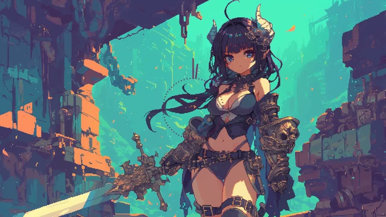 Phantom of Harmonics in the Light | Intense Chiptune for Gaming and Action