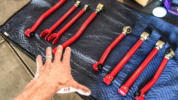 CORE 4x4 control arm install jeep unlimited part one