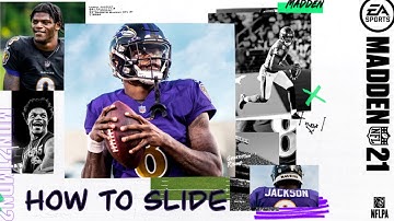 How to QB slide on Madden 21  9/22/2020 patch update WHY??