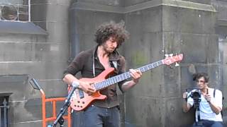 Wojtek Gasiorowski, Funky Bass Player, Edinburgh Festival Fringe (Part 2) 11-08-13
