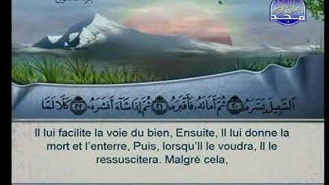 سورة عبس الشيخ السديس والشريم