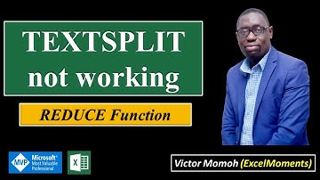 Textsplit function workaround(Part 2) - REDUCE Function