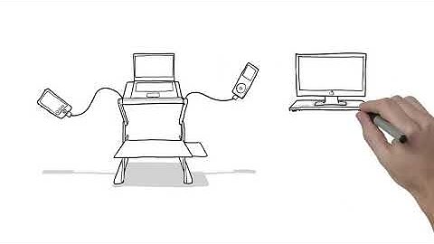 Using WORKEZ STANDING DESK ergonomic laptop riser