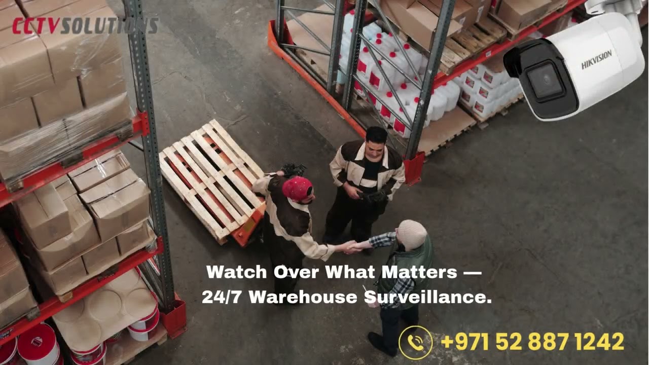 Smart CCTV Solution for Warehouses | Secure Your Inventory & Operations Today