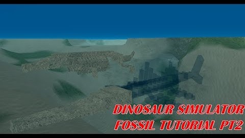 Dinosaur Simulator | Fossil Locations P2 | NEW
