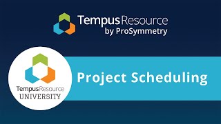 Project Scheduling in Tempus Resource screenshot 5