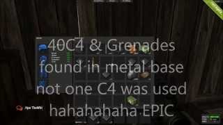 NO C4 USED ON METAL BASE EPIC LOOT FOUND