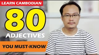 Learn 80 Useful Adjectives in Cambodian. screenshot 5