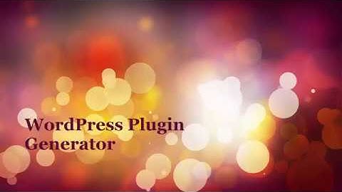 [DIY] How to create own wordpress plugin for app
