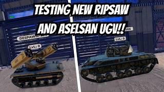 TESTING THE NEW RIPSAW M5 AND ASELSAN GURZ UGV IN WAR TYCOON