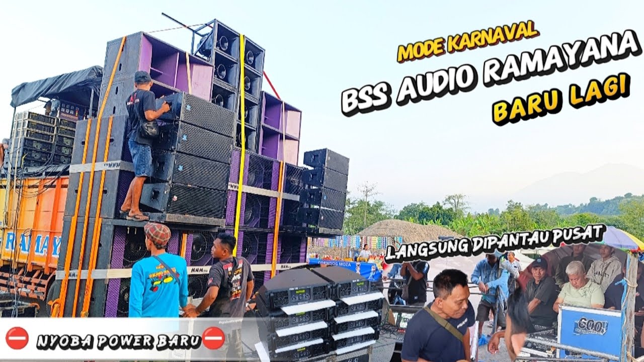 JOSJIS! Ceksound BSS Audio Ramayana Langsung DiRacik Wong Pusat, Dipantau Abah Aliong & Mbah Sengox