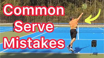 Common Amateur Serve Mistakes (Subscriber Tennis Technique Analysis)