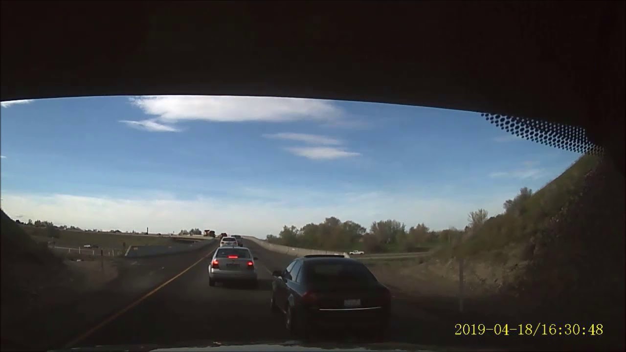 Highway 240 and I-182 Last Second Merger.