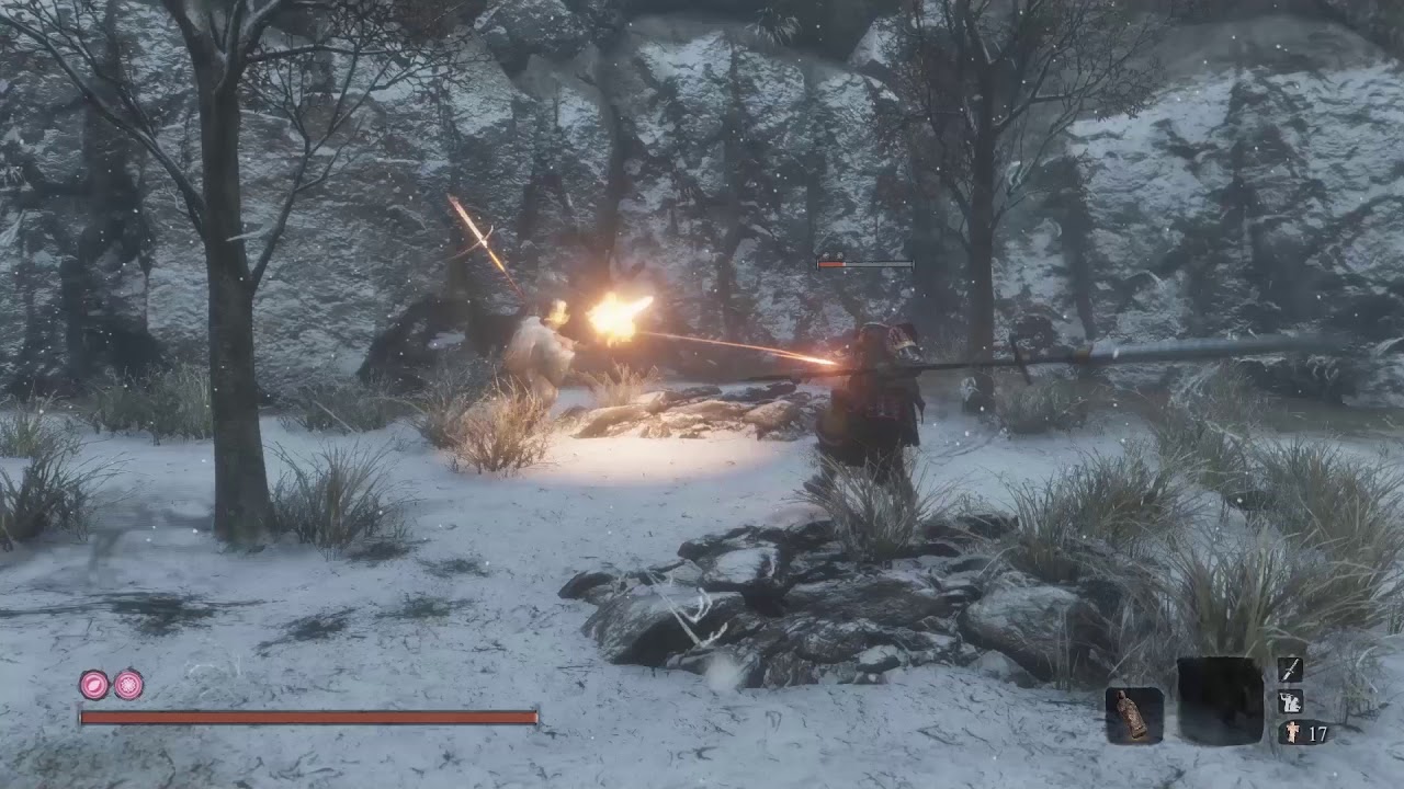 Sword Saint Isshin VS Ashina Seven Spear