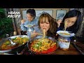 🧑🏻‍🍳 RECIPE MUKBANG • veganized SPICY SEAFOOD NOODLE • (채식짬뽕 *jjamppong)