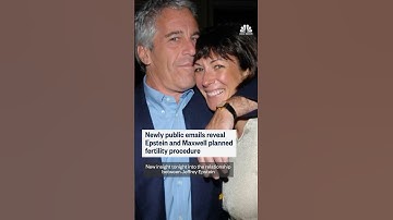 Newly public emails reveal Epstein and Maxwell planned fertility procedure