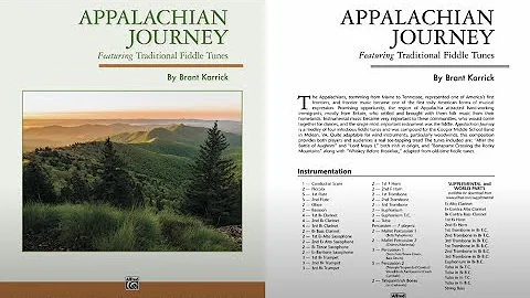 Appalachian Journey, by Brant Karrick  Score & Sound