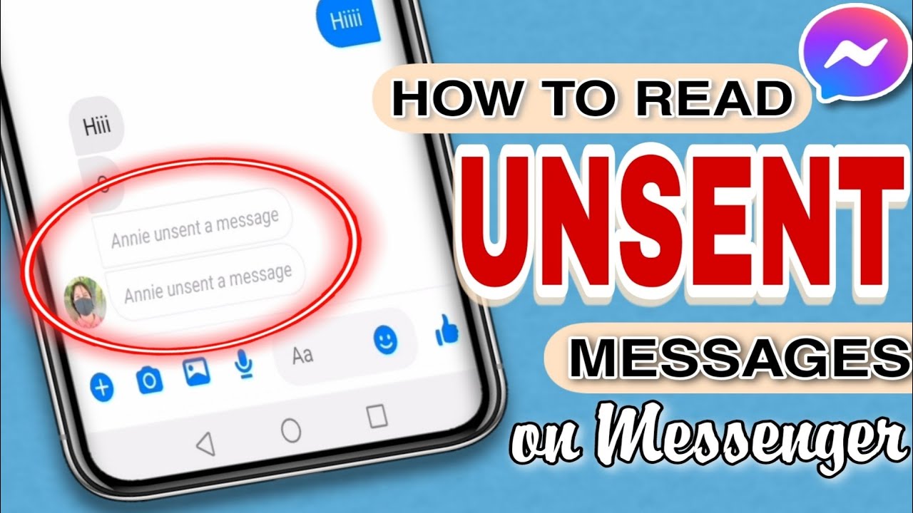 HOW TO READ UNSENT/REMOVED MESSAGES ON MESSENGER 27 - YouTube