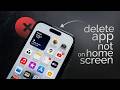 How to Delete App that's Not on Home Screen (tutorial)