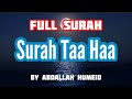 Surah taha by abdallah humeidenglish subs
