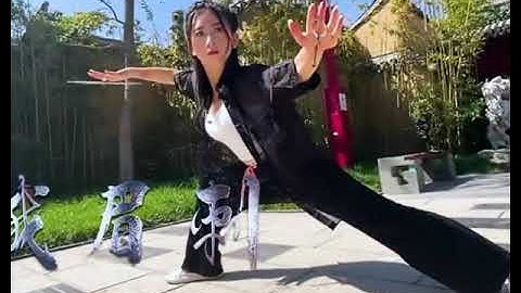 cewek cantik jago kungfu