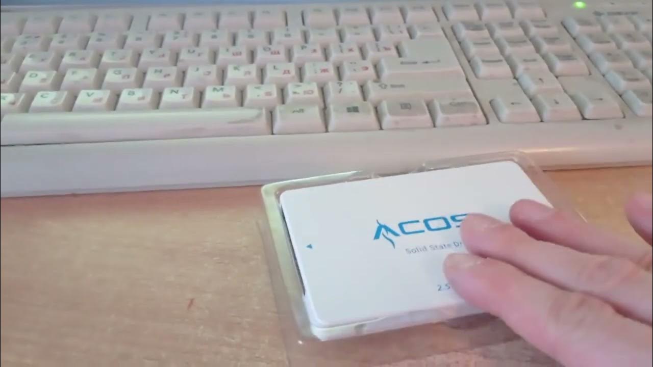 ACOS ssd sata, самый дешевый диск с Aliexpress - YouTube