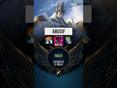 Galio MID pour dominer encore plus fort !