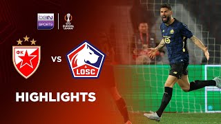 Crvena Zvezda 0-2 Lille (agg. 1-2 AET) | Europa League 25/26 Match Highlights