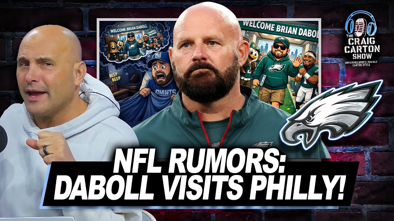 PHILLY OC SEARCH: Brian Daboll Visits Eagles Facilities! | The Craig Carton Show
