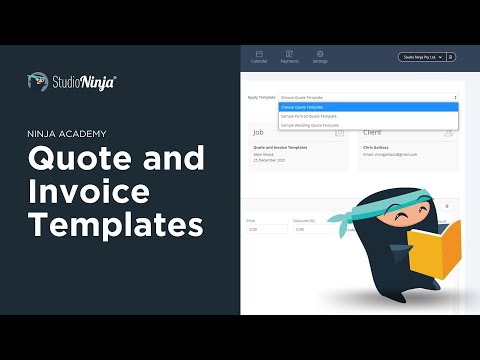 Ninja Academy   Quote & Invoice Templates