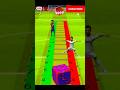 3D Cartoon Messi vs Ronaldo Bunny Fun 😱 Funny Shorts #viral #animation#shortsfeed
