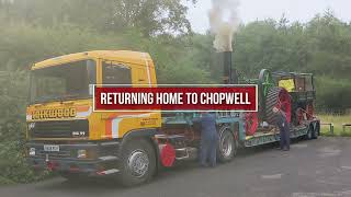 Traction engine returns home after 90 years
After 90 years, William Foster & Co traction engine SPRIG made a special journey to its former home near Chopwell last week! The traction engine was one of the visiting star attractions at our Transport Gala.
Starting from Derwentcote Steel Furnace, it began the three mile journey to the Willey family at Broomfield Farm. Henry Willey bought the traction engine in 1921, it stayed at the farm for around 10 years – the same family still own the farm today!
In the 1930s the traction engine was sold to a Mr Whitfield of West Auckland, and by 1939, it had moved to Lincolnshire. It passed through several owners before the Bosworth family bought it in 1971. Whilst visiting Beamish, the owners felt it was the perfect opportunity for the traction engine to return back to its former home.
Our other Social Media pages:
Facebook: https://www.facebook.com/BeamishLivingMuseum/
Instagram: https://www.instagram.com/beamish_museum/
Twitter: https://twitter.com/Beamish_Museum Traction engine returns home after 90 years