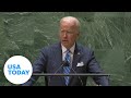 President Joe Biden delivers first speech at United Nations General Assembly | USA TODAY