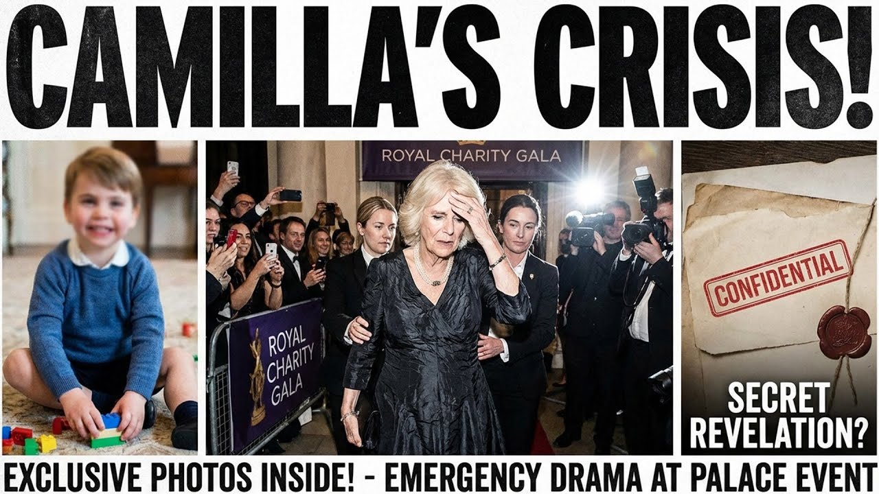 Queen Camilla Overcome With Emotion on Live TV as a Secret Linked to Prince Louis Comes to Light