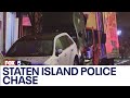 Staten Island police chase ends with stolen box truck crashing into cars