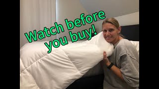 Amazon Basics Down Alternative Comforter and Duvet Insert Review