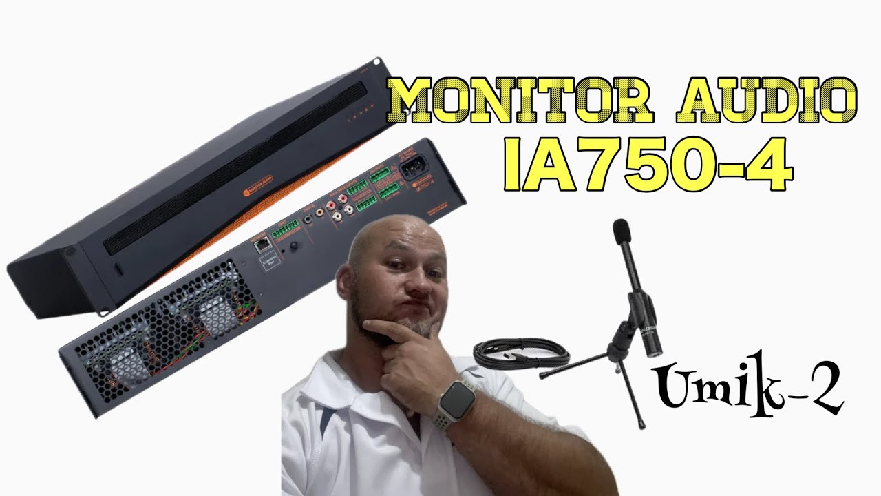 📦 Monitor Audio IA750-4 Unboxing | High-Power 4-Channel DSP Amplifier 🔊