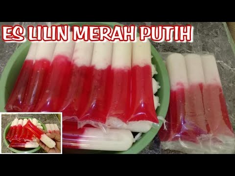 Resep Puding Es Lilin Puding Merah Putih