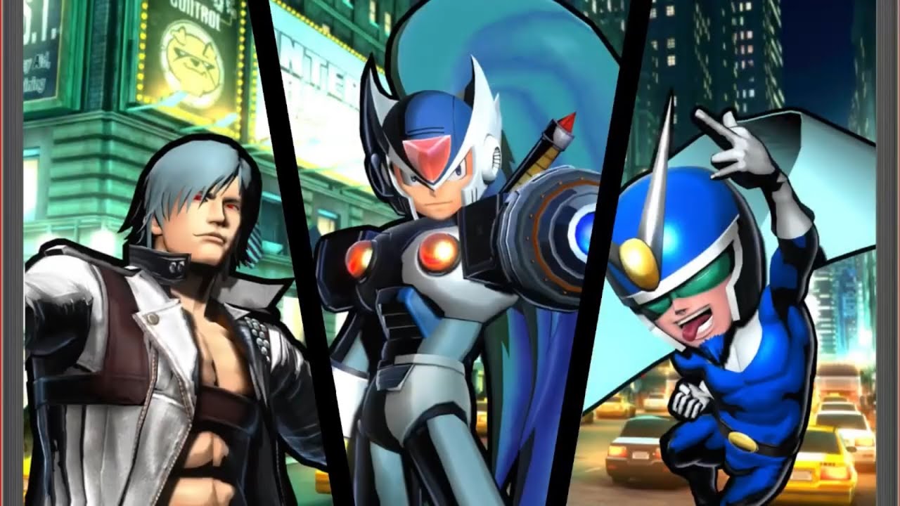 Ultimate Marvel vs Capcom 3: Zero, Dante, and Viewtiful Joe arcade ...